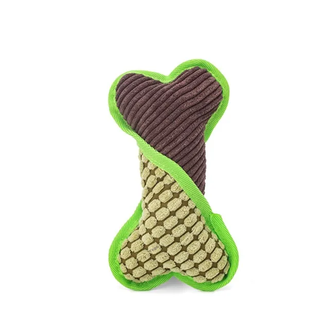 Dog Voice Plush Toy Bone Grinding Teeth Green - Shop at LoveMi