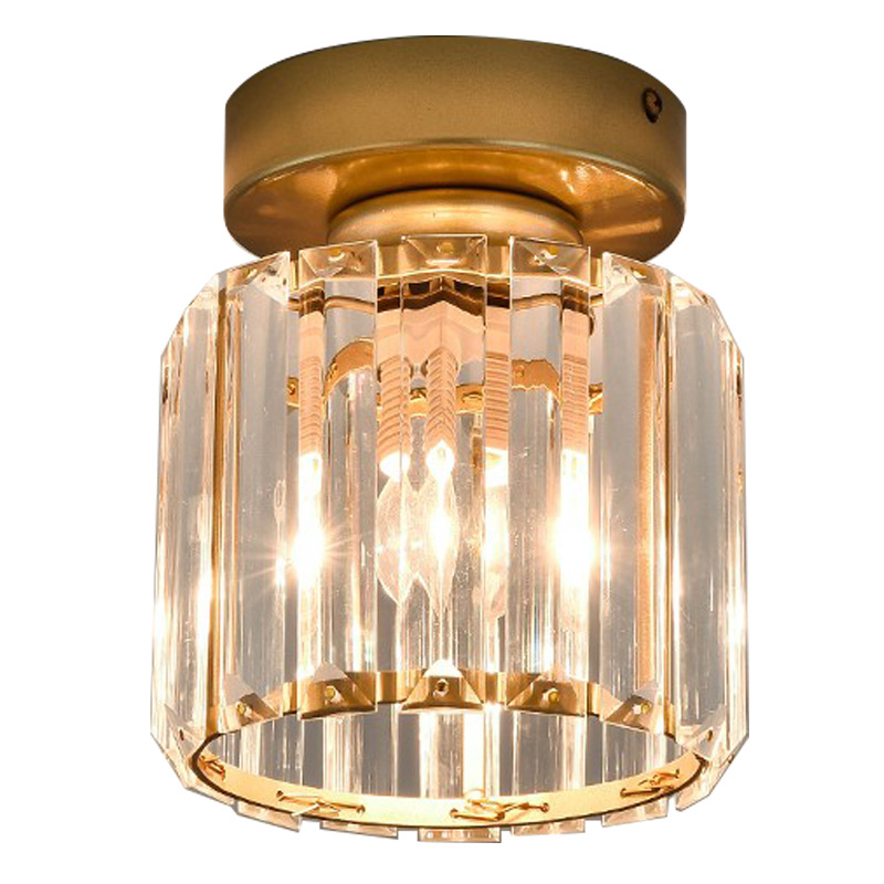 Creative Personality Nordic Crystal Hallway Ceiling Lamp - Image 4
