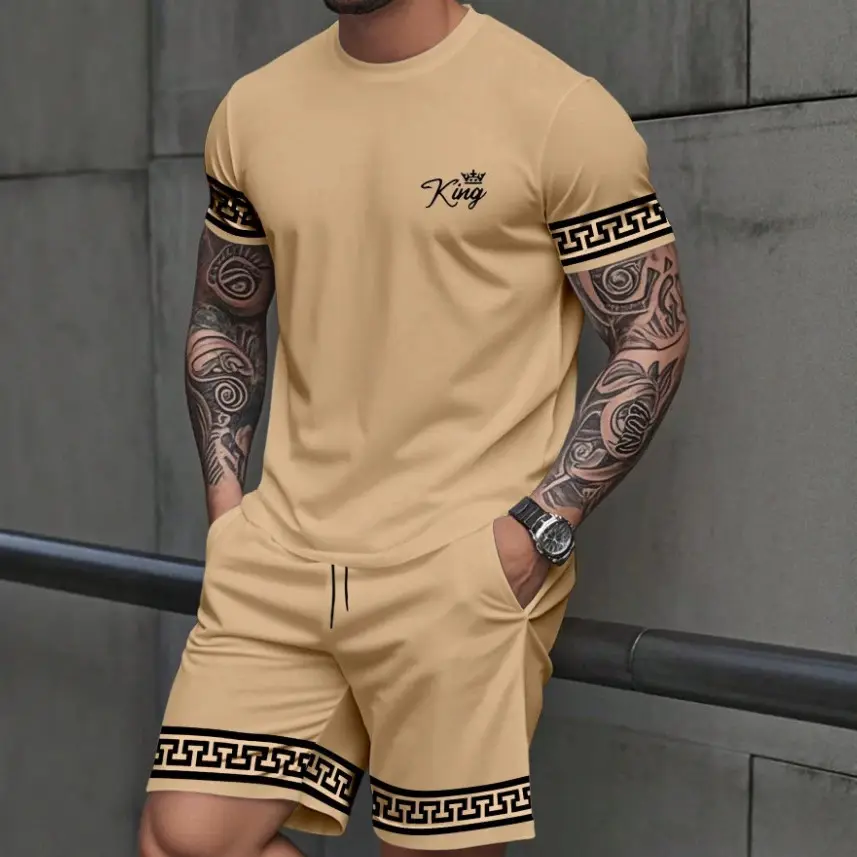 Simple Casual Two-piece Set Featuring A Solid-color