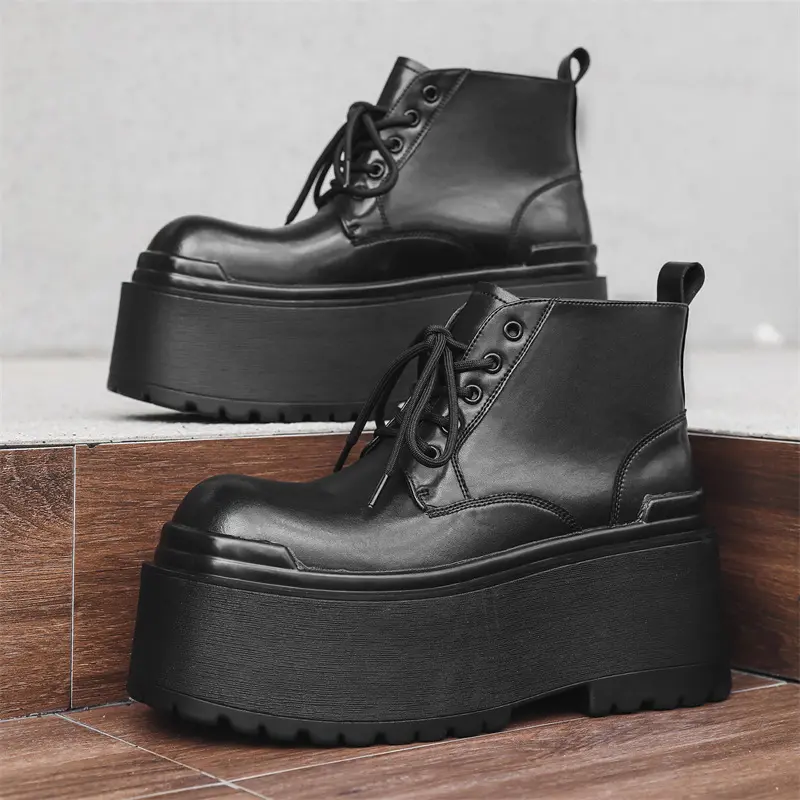 British-style Vintage Chunky-soled Shoes