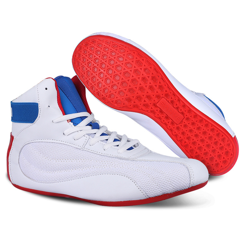 Cloth Boxing Shoe White