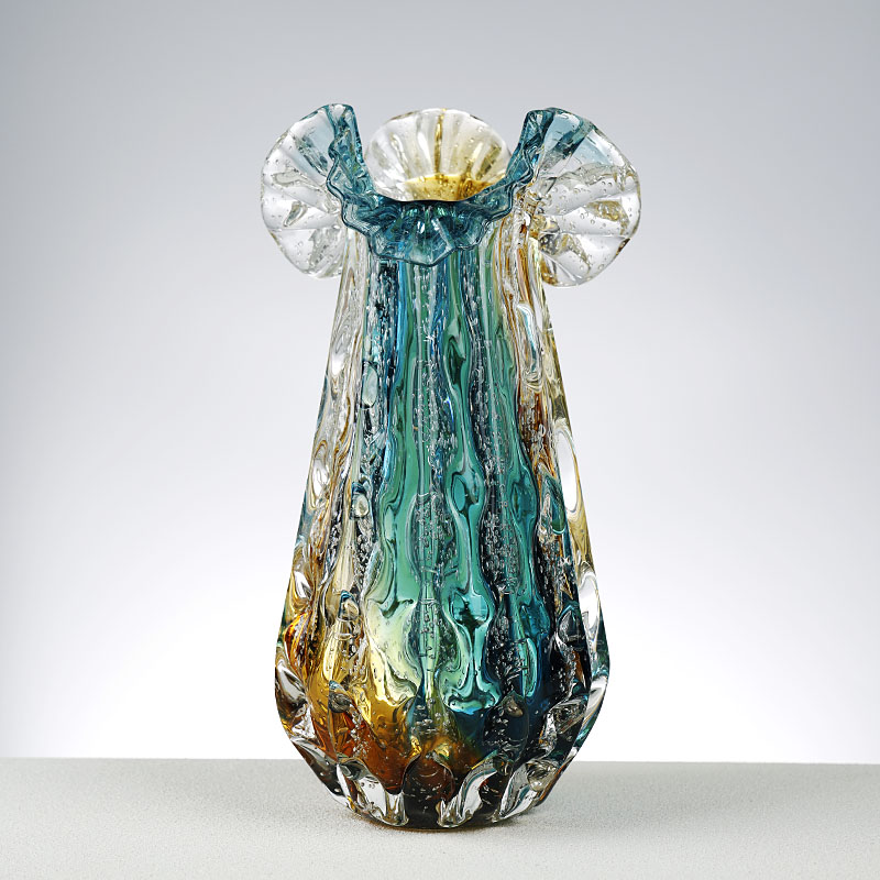 Light-luxury Living Room Gradient-colored Flower Vase