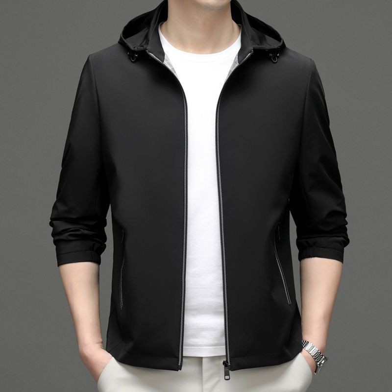Hooded Jacket Casual Detachable Outerwear - Image 3