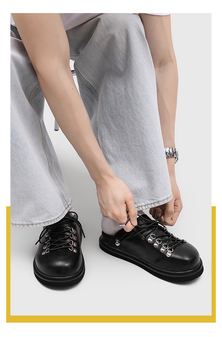 Mule Masculino Casual Fechado com Plataforma