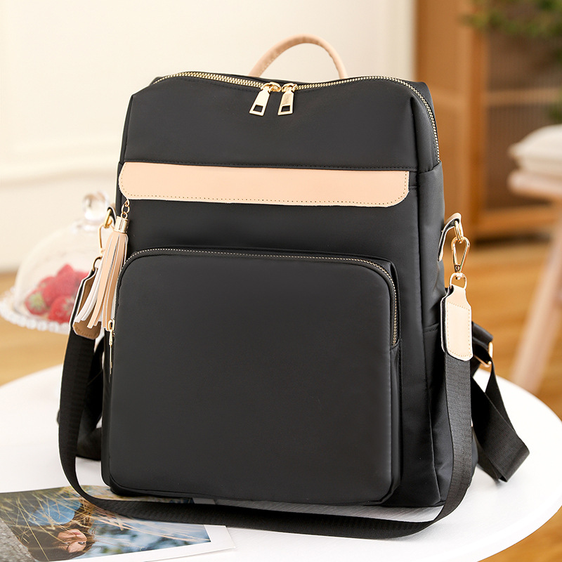 Nylon Anti-Theft Casual Dual-Use Backpack 3