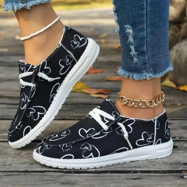 Fashion Style Sports Women's Casual Pumps Black - Shop at LoveMi