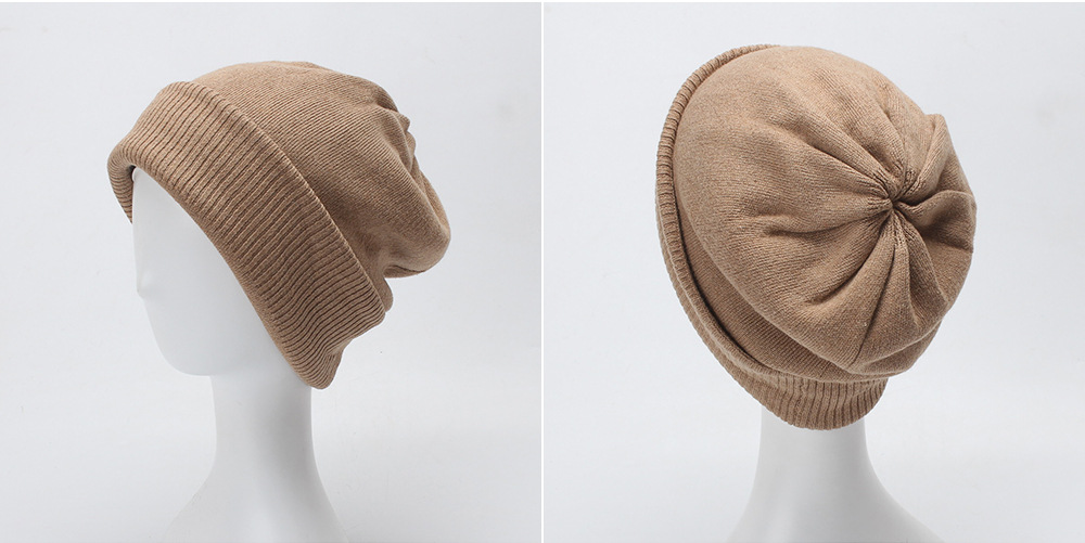 Title 2, Double Layer Thickened Wool Knitted Hat Childre...