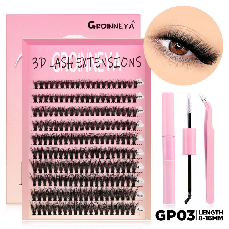 European And American Christmas Dense Segmented High Volume False Eyelash Set 13