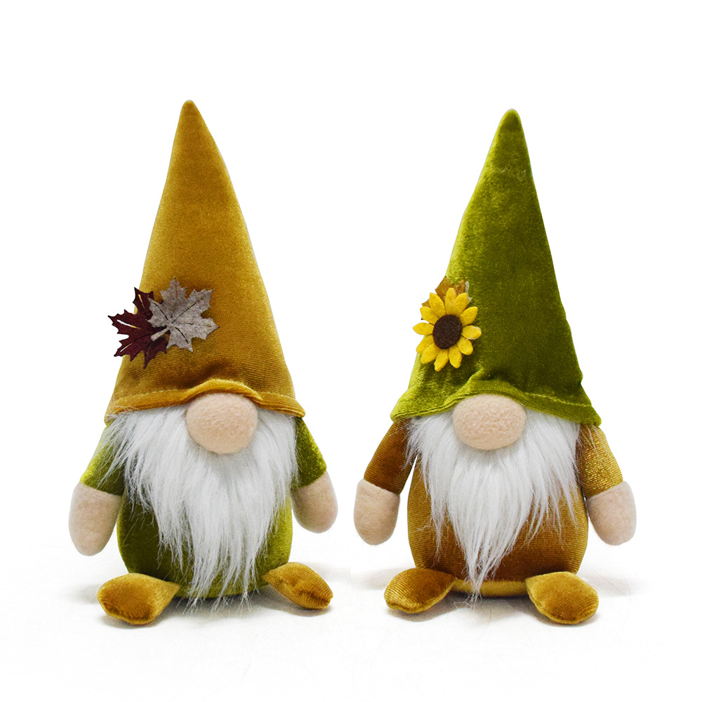 Autumn Faceless Baby Doll Ornaments Suit