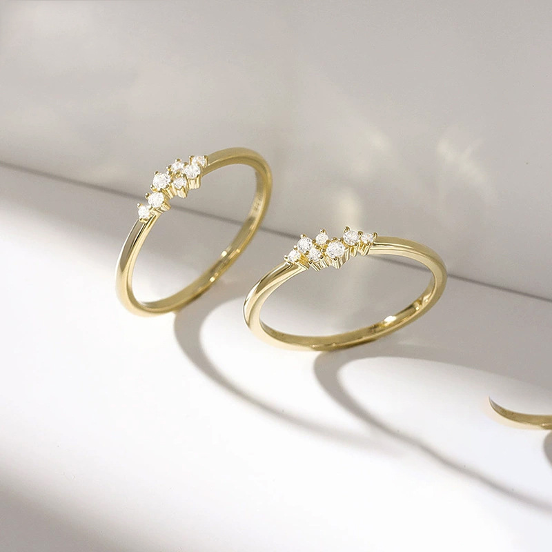 925 Silver Starry Sky High-End Ring For Women