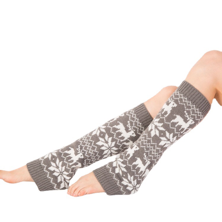 Christmas Winter Warm Shank Protection Leg Warmer - Image 9
