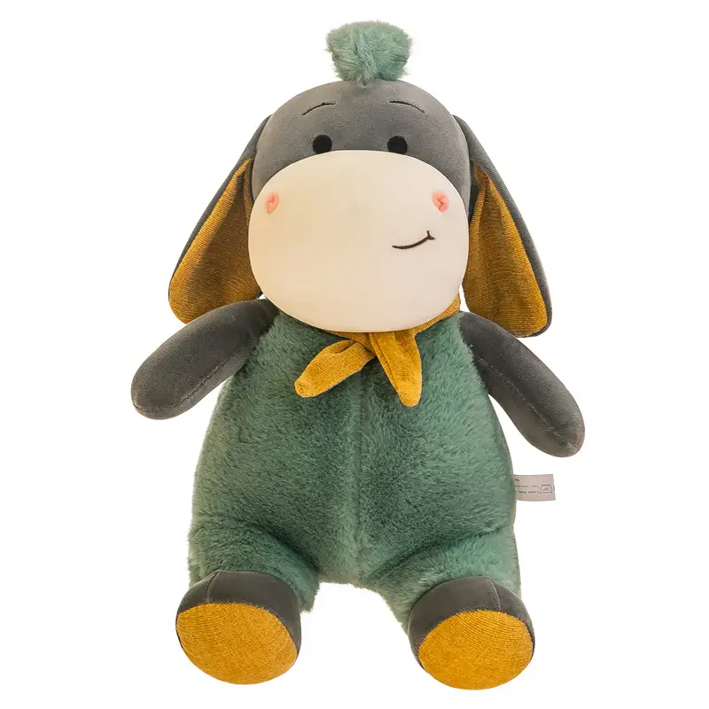 Creative And Cutesy Taro-flavored Donkey Plush Toy