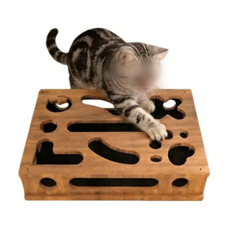 Cat Scratching Puzzle Toy Box Standard Size