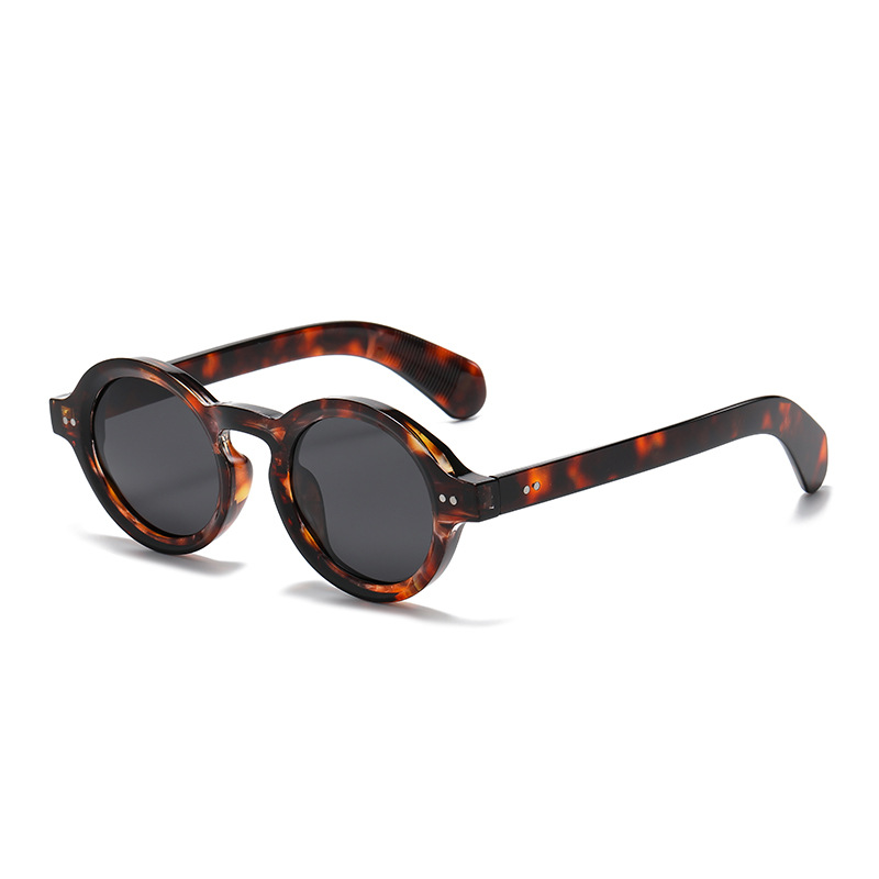 Personality Round Frame M Nail Glasses Fashion