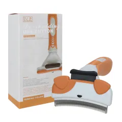 Pet Comb Hair Knife Cat Except Hair Comb Supplies - Sundial Yellow - View 1