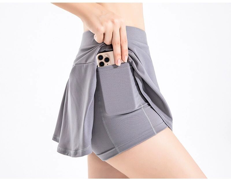 Title 3, New Style Yoga Pocket Culottes Womens Anti-gla...