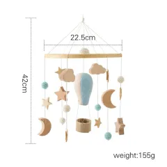 Cross-border Comforter Bed Bell Hanging Baby Sleep Companion Wind Chimes Rotatable Rattle Toys - 5Style - View 1