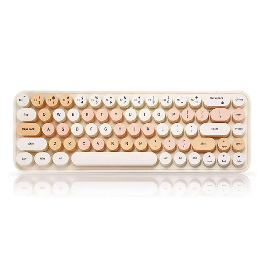 Wireless Keyboard And Mouse Set Small And Portable Lovely Female Office