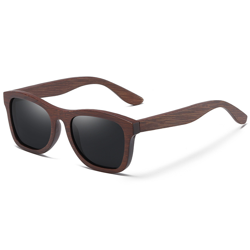 Bamboo And Wood Sunglasses Retro Polarized Shades