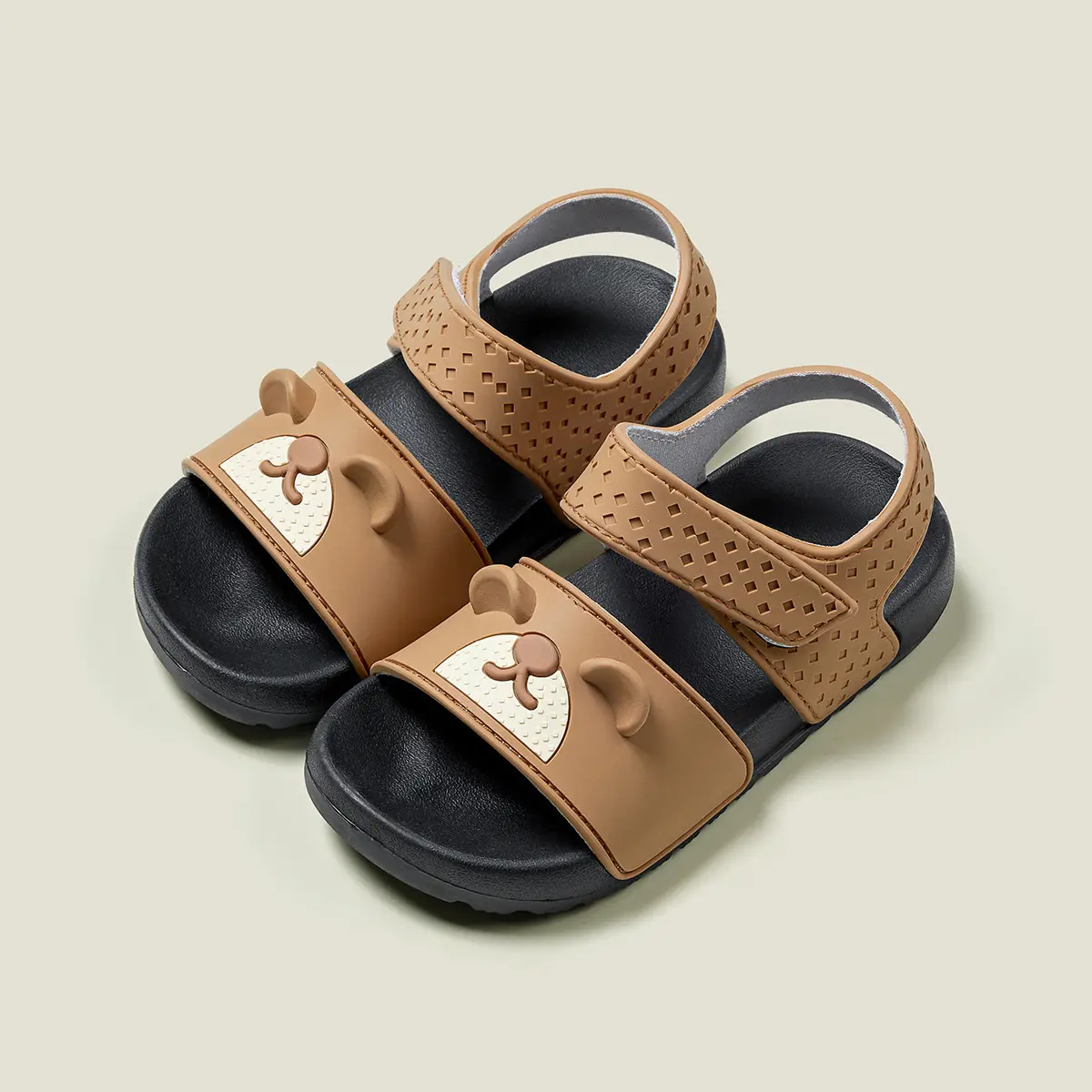Cartoon Bear Children's Soft Bottom Sandals