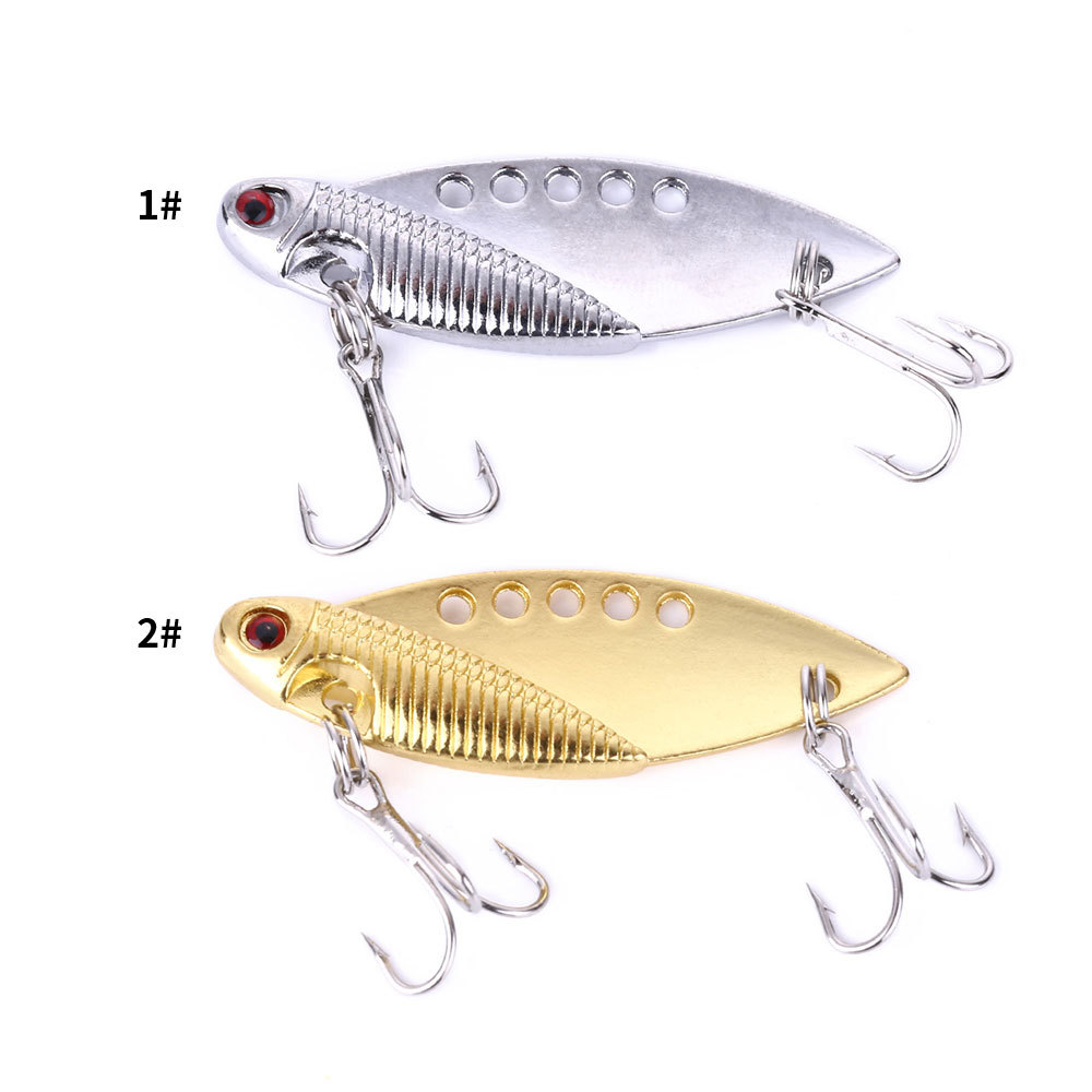 Golden And Silver Tossing Lure Metal Lure