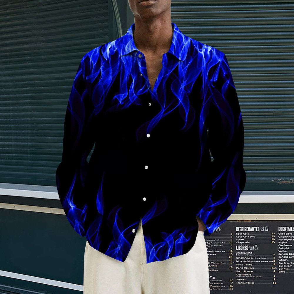 Mehrfarbiges Langarmshirt Flame Youth - Bild 3 von 10