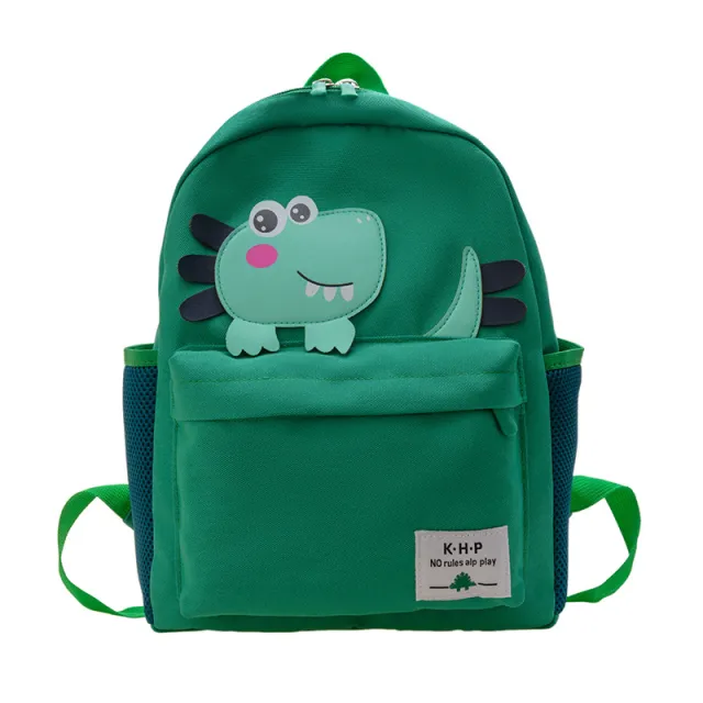 Breathable Wear resistant New Lightweight Trendy Child Backpack Green - Shop at LoveMi