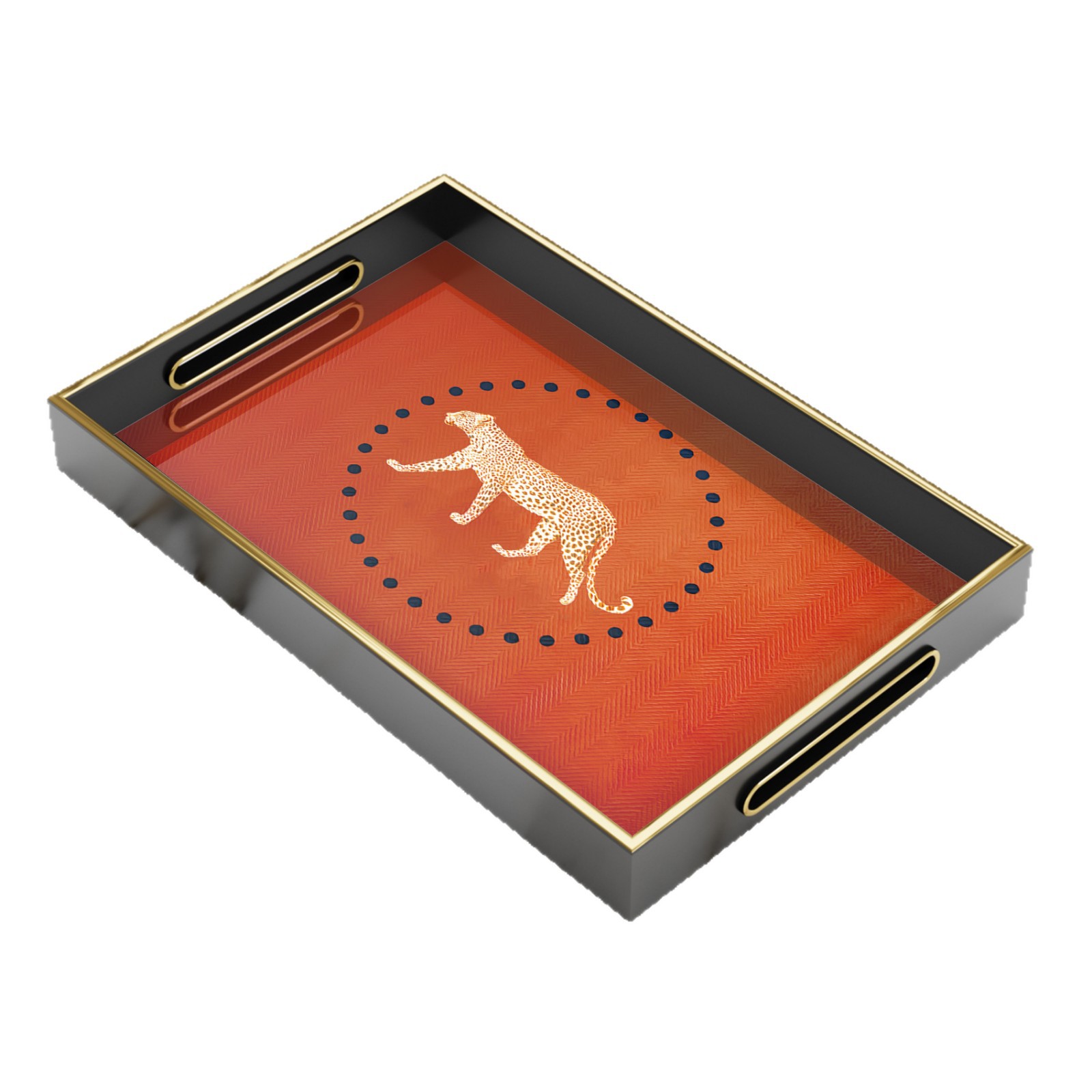 Glass Decorative Tray