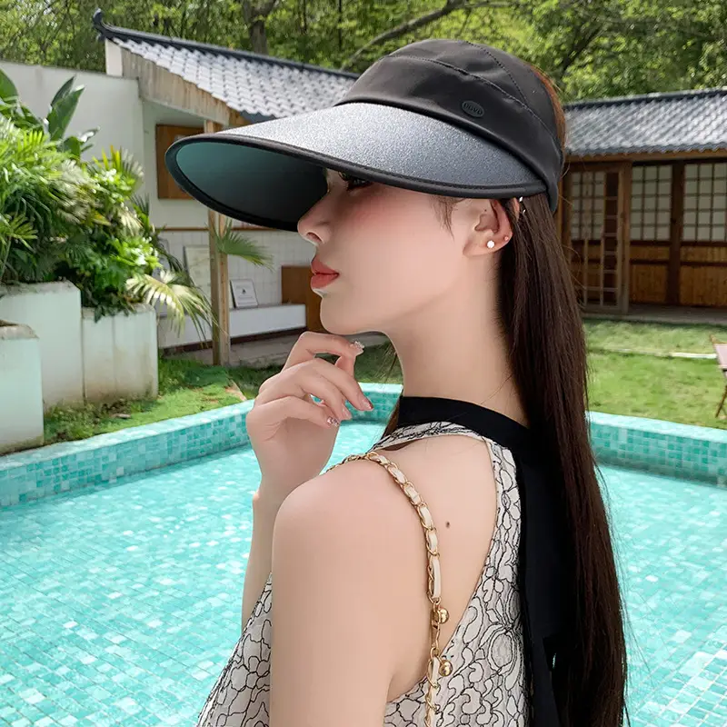 Solid Color Minimalist All-match Sun Hat
