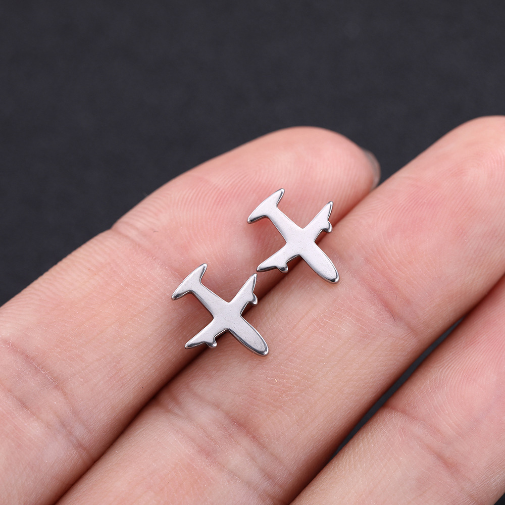 European And American Cutting Titanium Steel Aircraft Model Glossy