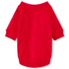 Blank Pullover Sweater Pet Clothes - Red - View 1