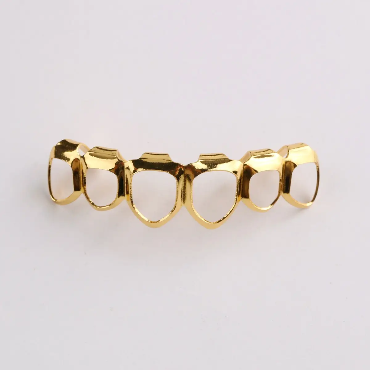 European And American Hiphop Decoration Tooth Socket Gold Plated