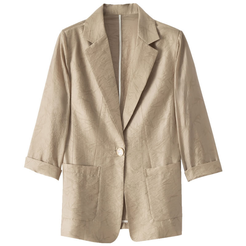 Summer Tencel Women's Suit Jacket