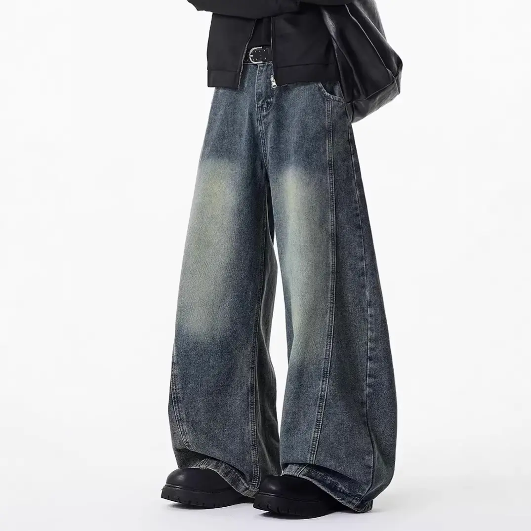 High-rise Deconstructed Cut Bootcut Jeans