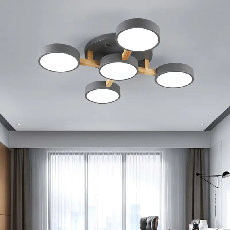 Nordic Bedroom Ceiling Lamps Small Apartment Living