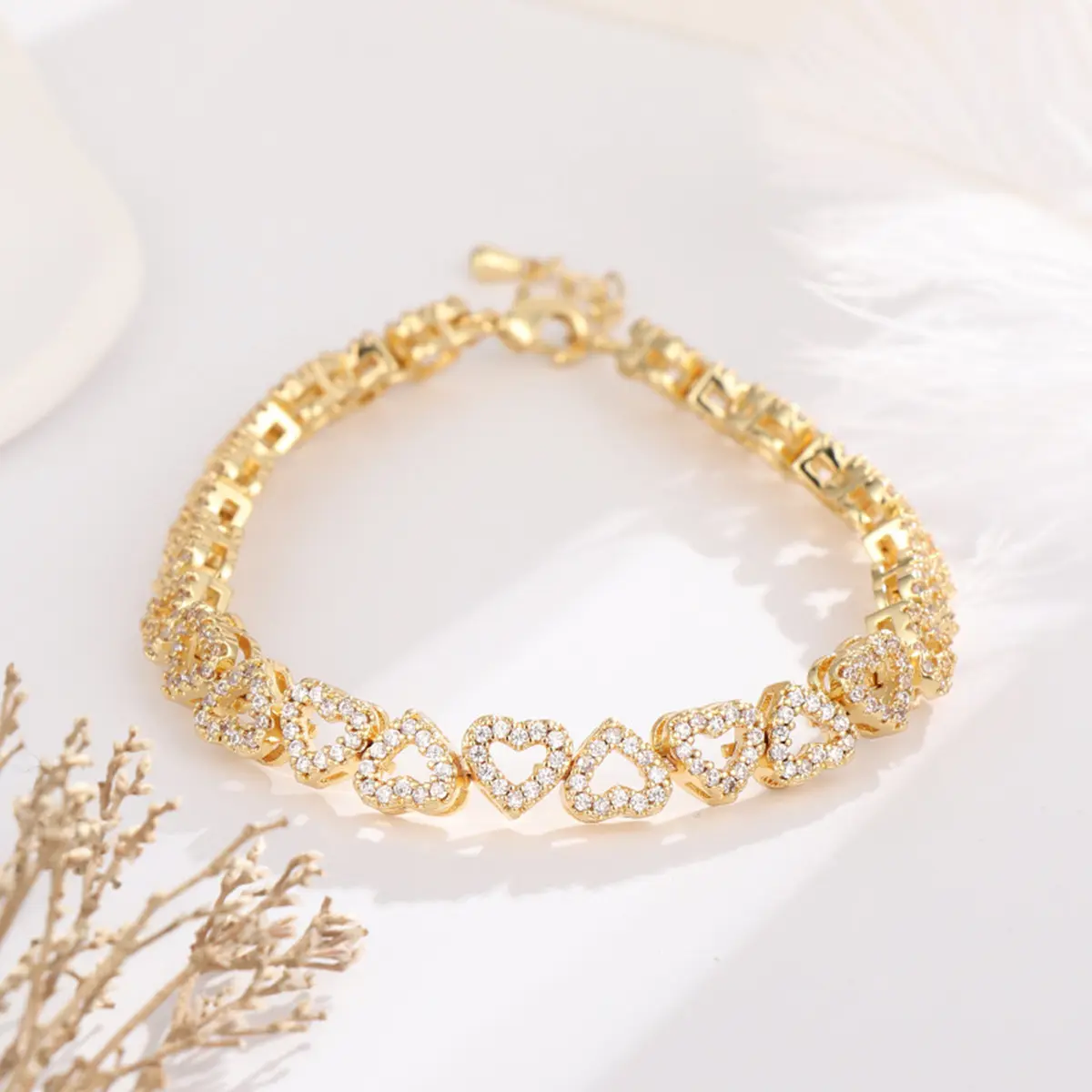 Girl's High-grade Diamond Bracelet