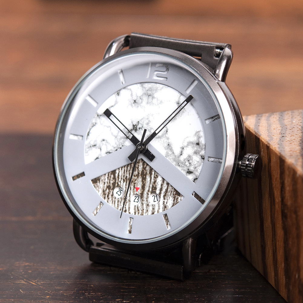 Mens Sporty Wooden Watch R30 2