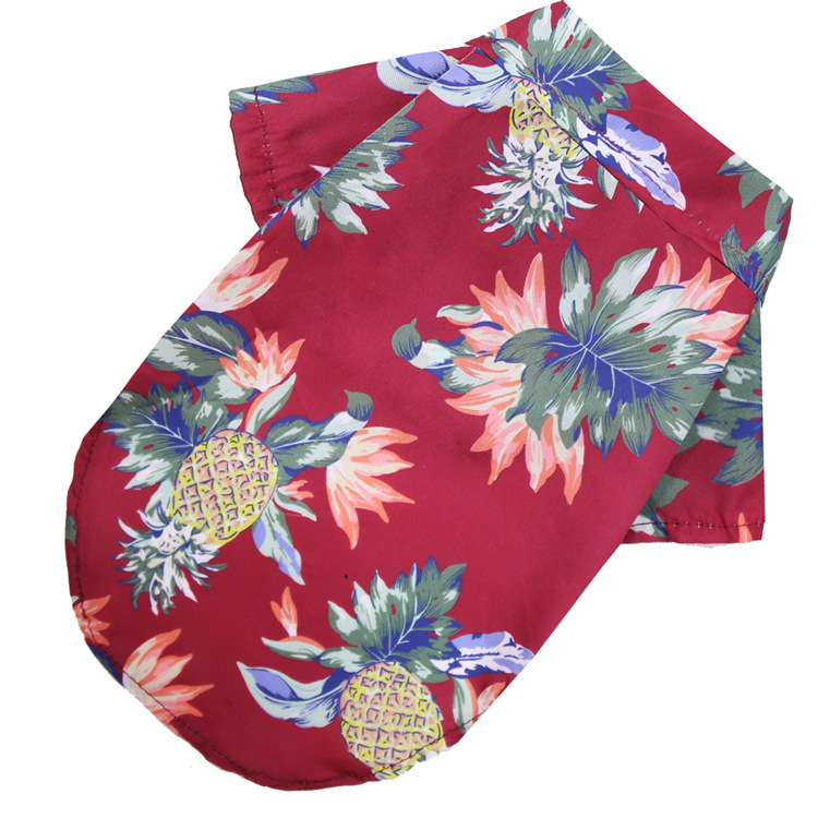 Pineapple Shirt Wine Red