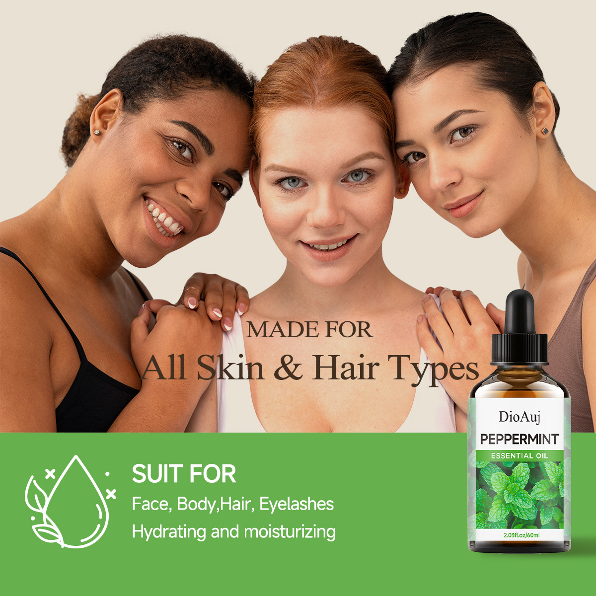 Mint Vegetable Oil Aromatherapy Body Massage