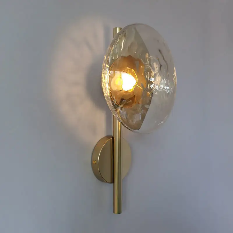 Glass Wall Sconce Background Light