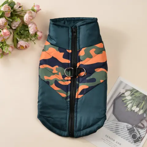 Windproof Skiiing New Pet Dog Cotton-padded Clothes Thickened Warm
