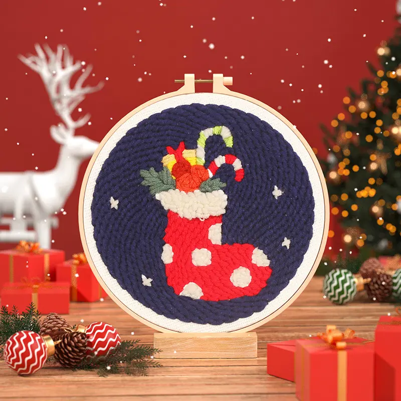 Christmas Series Russia Poke Handmade Material Package