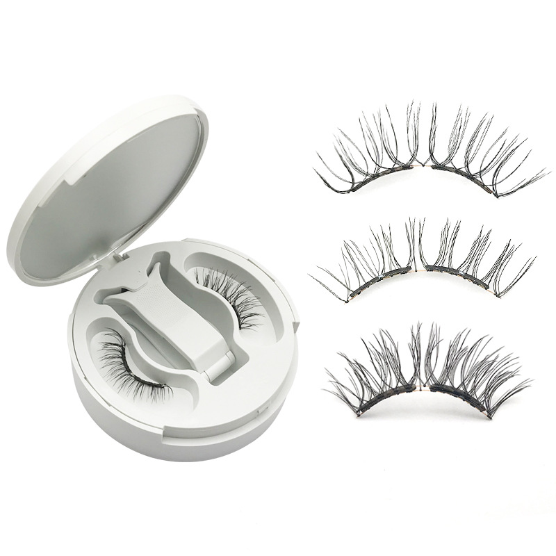 Quantum-style Soft Magnetic False Eyelashesself-attaching