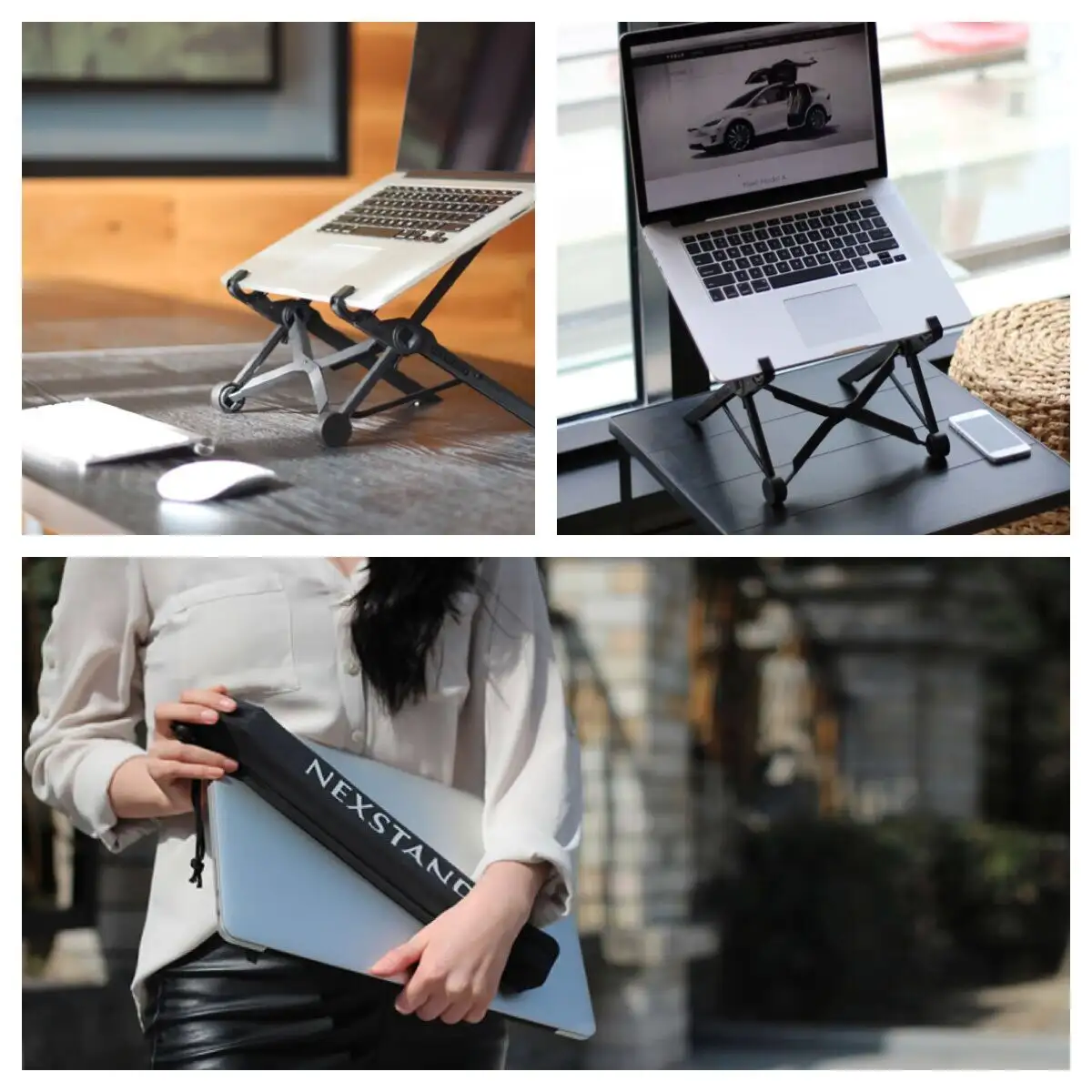Lifting Portable Folding Simple Computer Bracket
