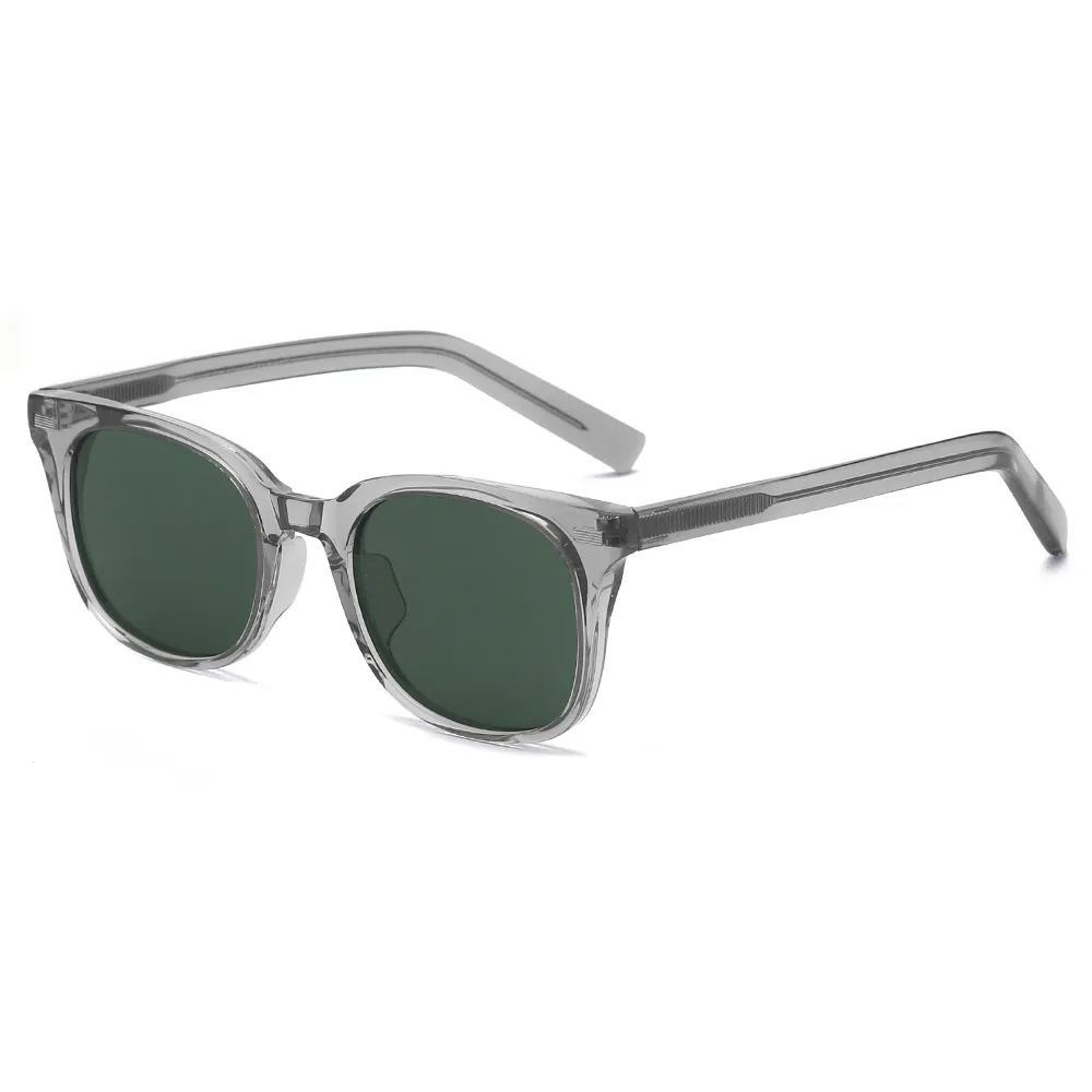 Fashion TR Frame Plate Foot Polarized Sunglasses - C2