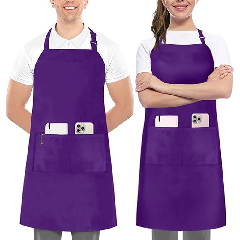 Customizable Waterproof Polyester Apron For Home And Work Use 17