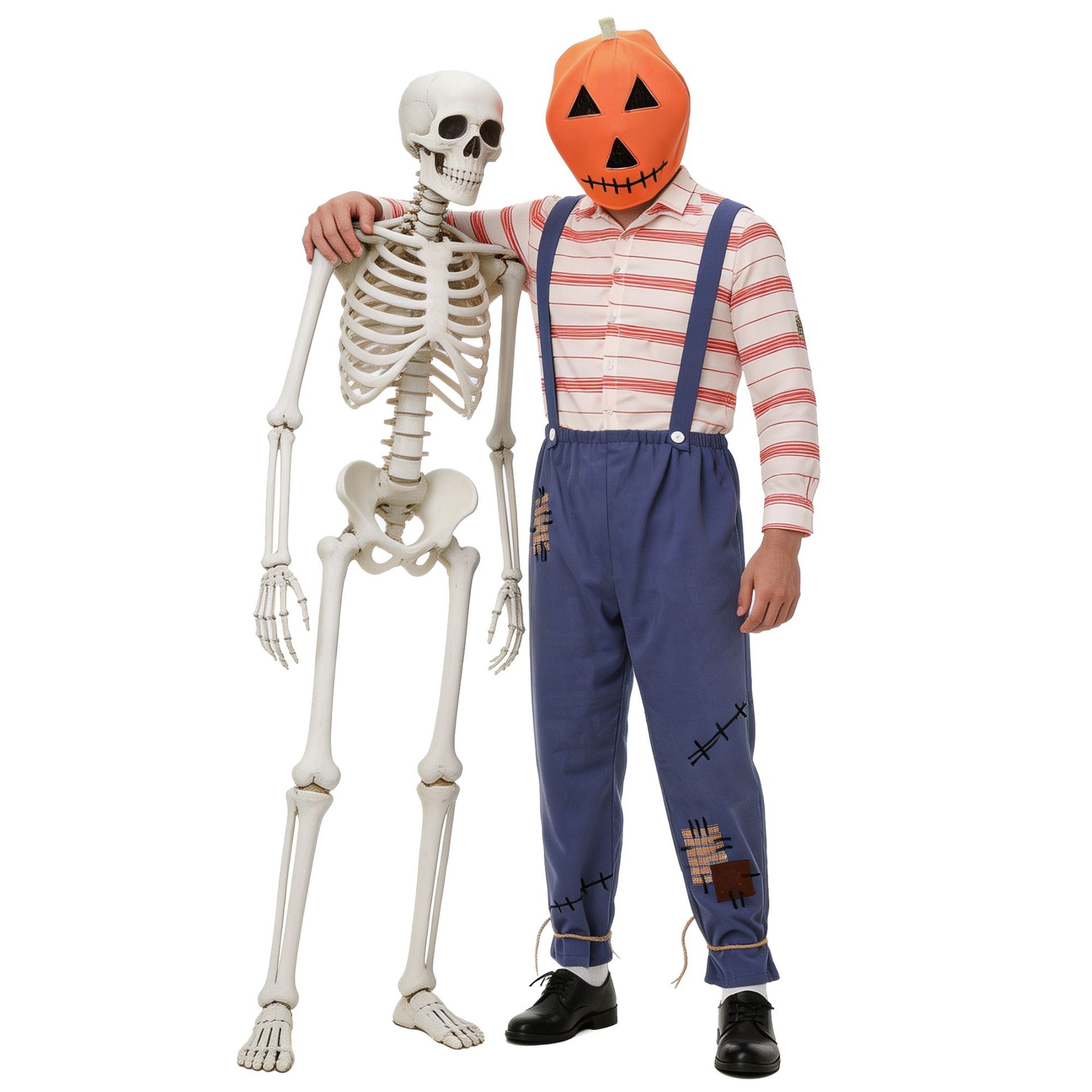 Halloween Parent-Child Pumpkin Costume Set