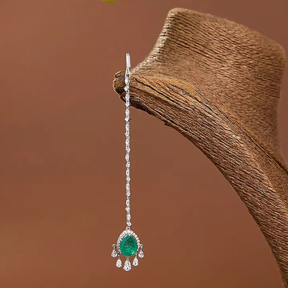 European And American Bohemian Rhinestone Hair Chain Headpiece