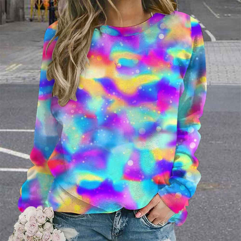 New Autumn Winter Womens Loose Long Sleeve Top