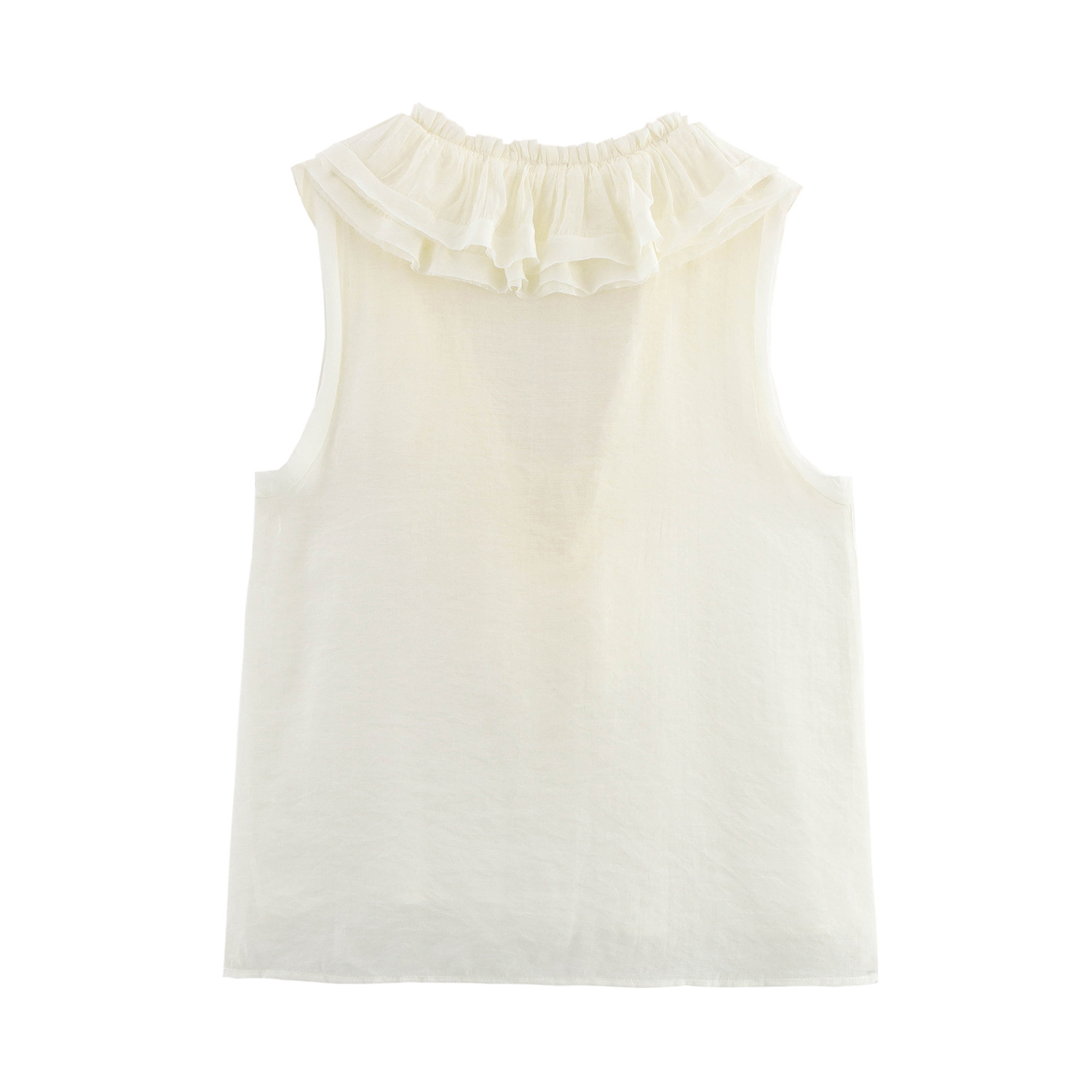 Women's Casual Loose Sleeveless V-neck Shirt